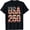 Black-59, variant on Betsy Ross Flag 250 Years of Freedom Mens T-Shirt