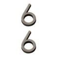 thumbnail image 1 of bedienty Office Plastic 3D Door Signs Indoor Address Plaques Plate Meeting Room Number 6 2Set, 1 of 6