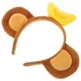 thumbnail image 4 of Diadema con orejas de mono y plátano en la parte superior, accesorio para el cabello de cosplay para disfraz de mujer., 4 of 5