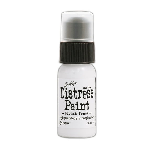 Tim Holtz Distress Paints 1 oz., bottle, picket fence (pack of 3)