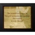 thumbnail image 2 of Jorgensen, Jennifer 24x20 Black Modern Framed Museum Art Print Titled - She V, 2 of 5