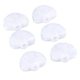 thumbnail image 1 of Guitar Machine Head Button, 6 Pcs Plastic Guitar Tuning Pegs Tuners Comfortable Grip Universal Tuning Peg Replacement Tip, 1 of 8