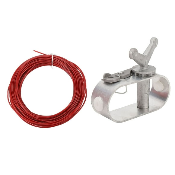 Pool Cover Winch, Pool Cover Wire Aluminum Alloy Zinc Plated Reusable Easy To Use for Above Ground Pools