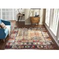 thumbnail image 2 of Kalaty Modena Area Rug MO-358 Desert Multi Distressed Southwestern 5' 3" x 7' 6" Rectangle, 2 of 2