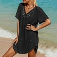 Kiittyyyy Swimsuit Cover up Womens Cover ups Clearance, Linen Sexy