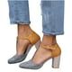 thumbnail image 4 of Sandalias de tacón grueso con hebilla hueca para mujer Wmkox8yii  shjk5446, 4 of 5