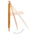 thumbnail image 5 of vidaXL Folding Garden Chairs 4 pcs Solid Wood Acacia, 5 of 5