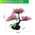 thumbnail image 2 of Aquarium Artificial Plastic Plants Decoration, Tree & Grass Aquarium Decor Set, Fish Tank Decorations Hides Accessories, 2 of 7