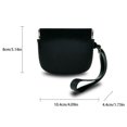 thumbnail image 4 of Xingzhi Silica Gel Spring-loaded Storage Bag Securely Holds Belongings Adopting Spring-loaded Opening grey, 4 of 6