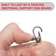 thumbnail image 3 of Etiqueta de perro de apoyo emocional para cachorros industriales, etiquetas de identificación de mascotas de metal para perros de apoyo emocional, ESA, 3 of 5