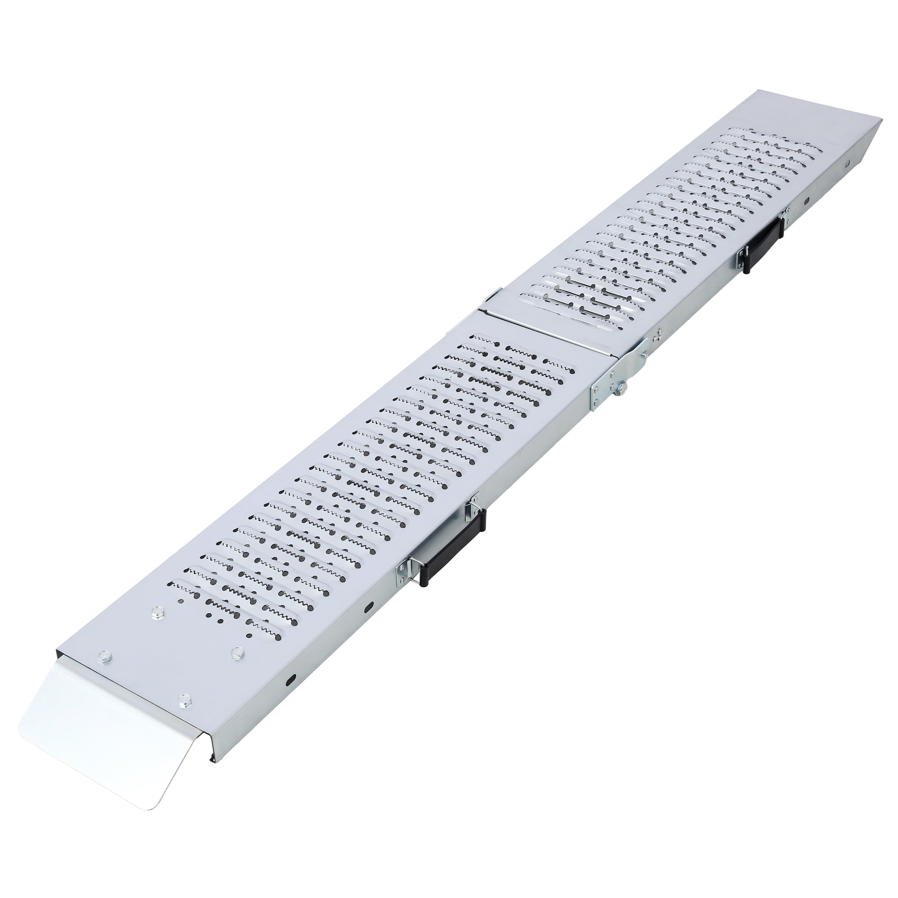 Folding Loading Ramps (2-Pack) for Motorcycle, Bike, ATV, Lawn Mower - 950 lb Capacity, 63 in