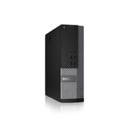 Dell Optiplex Desktop Computer 2.3 GHz Core 2 Duo Tower PC, 4GB RAM, 500 GB HDD, Windows 10 17 LCD and Speakers