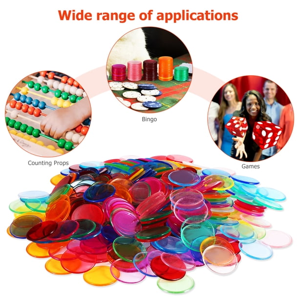 25 Pièces Jetons Ronds Jetons De Poker Jetons De Bingo Colorés Jetons 25 Pièces Jetons Ronds Jetons De Poker Jetons De Bingo Colorés Jetons