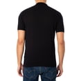thumbnail image 3 of John Smedley Roth Pique Poloshirt, Black, 3 of 5