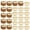 Middle Heart, variant on S SERENABLE 100Pcs Wooden Hat Buttons Knitted Hat Making Fastener Tools Sewing Tool Removable DIY Keepers for Women Mom Oval