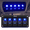 Blue, variant on 5-Gear Aluminium Toggle Switch Blue Illuminated For Cars Boats Motorhomes RVs and Marine Applications