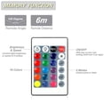 thumbnail image 4 of Reflector LED de 16 colores 50 W Reflector RGB Cambio de color Control remoto Ip65 Reflector de jardín a prueba de agua, 4 of 5