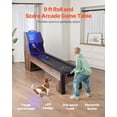 thumbnail image 2 of VEVOR 9 ft Roll & Score Arcade Game Table LED Electronic Scorer Home Game Room 4 Balls, 2 of 9