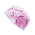 thumbnail image 2 of Cacheta para el cabello Piso Anti-Blocking Etiqueta Etiqueta Económica Tapón Alcantarillado Saltadero Strainer Baño Bañera Aseo Accesorios de ducha Rosa 10 piezas Advancent  HA011864-02, 2 of 7