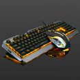 thumbnail image 3 of Teclado para juegos Teclado con cable USB Gamer Teclado retroiluminado para computadora PC Laptop Hugtrwg Nuevos Originales, 3 of 6