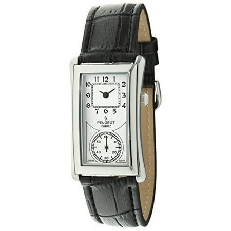 Vintage Unisex Silver Contoured Dial Black Leather Band Doctors Nurse Watch (Best Watches For Male Nurses)
