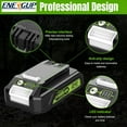 thumbnail image 6 of 2Pack Replacement Green-works 24V Lithium Battery 4.0Ah 29842 29852 29322 BAG709 BAG710 20352 22232 2508302, 6 of 6