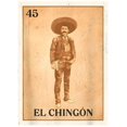 thumbnail image 2 of Funny eL CHiNGoN. Zapata Mexican bingo version T-Shirt, 2 of 7