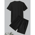 thumbnail image 2 of Men's Polyester T-Shirt & Shorts 2-Piece Set, 2 of 8