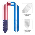 thumbnail image 2 of Honduras & USA United States Flag Shawl Sash Stole Graduation Shawls Wraps Scraf For International Study, 2 of 5