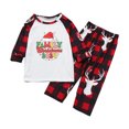 thumbnail image 2 of Odeerbi Christmas Pajamas for Family Holiday Long Sleeve Family Christmas Pajamas Matching Sets Toddler Printed Parent Child Loungewear Set Two-Piece Sleepwear Xmas PJs Set Camouflage, 2 of 6