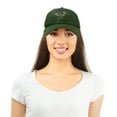thumbnail image 5 of DALIX Hummingbird Hat Baseball Cap Mom Nature Wildlife Birdwatcher Gift in Olive, 5 of 6