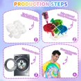 thumbnail image 4 of Kit de tie dye WINSONS de 24 colores, tinte para tela no tóxico, 4 of 6