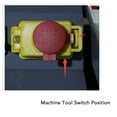 thumbnail image 4 of Botón interruptor electromagnético IP55 impermeable 4P interruptor de botón para 0618 CJ18A 7x12 7x14 Mini torno KJD17B 120V 16A ANGGREK Otros, 4 of 8