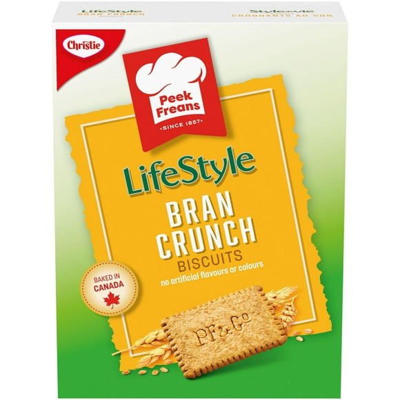 Peek Freans Lifestyle Bran Crunch Cookies, 275 g