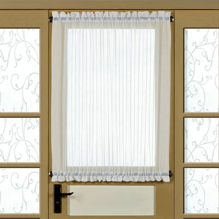 Xj Door Shell Reverie Semi-Sheer Tailored Door Panel With Tieback 60