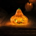 thumbnail image 4 of Halloween Luminous Pumpkin Ornament,Mini Glow in the Dark Pumpkin Decorations, Tiny Luminous Pumpkins Fall Decorations for Halloween Party, 4 of 7