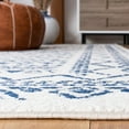 thumbnail image 4 of SAFAVIEH Tulum Ronald Distressed Runner, 2' x 5', Ivory/Navy, 4 of 7