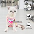 thumbnail image 3 of Cat Recovery Suit - Comfortable Alternative to E-collar for Post-Surgery Care, 3 of 5