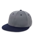 thumbnail image 4 of OC Sports TGS1930X Proflex Bamboo Charcoal Flat Visor Cap - Grap Navy, 4 of 8