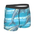 thumbnail image 3 of Naloa Dolphin Print Mens Underwear - Boxers for Men, Classic Briefs for Men, 3 of 9