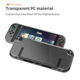 thumbnail image 6 of KIPLINK Clear Hard Case for Nintendo Switch 2 - Transparent PC Protective Shell for Console & Joy-Cons, 6 of 14