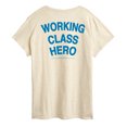 thumbnail image 2 of John Lennon - Working Class Hero - Women's Short Sleeve Graphic T-Shirt, 2 of 4