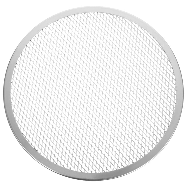 Rejilla para pizza Rejilla para hornear pizza Rejilla para pizza de aluminio Espesar la red para hornear pizza (11 pulgadas)