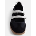 thumbnail image 5 of No Boundaries Women’s Strappy Ballet Sneakers, 5 of 6