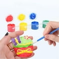 thumbnail image 3 of Christmas Diy Plaster Painting Kit With 30Ml Paint Creative Art Craft Activity For Kids, 3 of 4