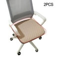 thumbnail image 1 of 2pcs Waterproof Chair Square Restaurant Stool Chair Khaki, 1 of 8