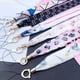 thumbnail image 2 of Ladies Scarf Colorful Printing Hanging Neck Strap Mobile Phone Lanyard With Keychain Metal Clip Anti-lost Lanyard Jewelry, 2 of 4