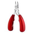 thumbnail image 1 of Pinzas para uñas, cortaúñas profesionales gruesos, diseño ergonómico, acero inoxidable, elimina la suciedad y las pieles muertas, herramientas para uñas., 1 of 8