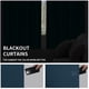 thumbnail image 4 of Cortina Blackout con Apariencia de Lino Fácil de Usar, Largo 244 cm, Azul Marino, 4 of 8