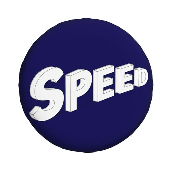 Waterproof Spare Wheel Cover, Simple Text Doodle Pattern Adjustable Wheel Cover For Jeep Trailer RV SUV Car, 15 inch